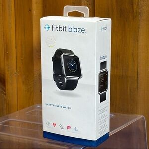 Fitbit Blaze Smart Fitness Watch Large – Black (FB502SBKL)